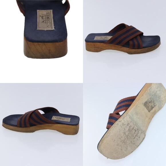 Hermes Sandales en Cuir main image 7